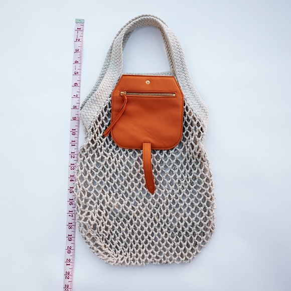 Nanushka Ruba Cotton Mesh Shopping Tote - Picture 3 of 10